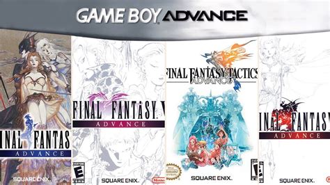 Final Fantasy Games for GBA - YouTube