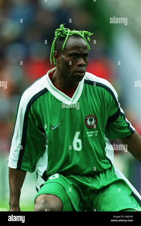 TARIBO WEST NIGERIA & INTER MILAN 17 June 1998 Stock Photo - Alamy