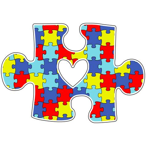 Printable Autism Puzzle Piece