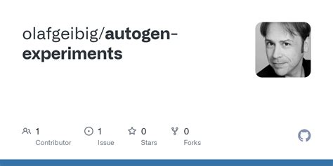 GitHub - olafgeibig/autogen-experiments