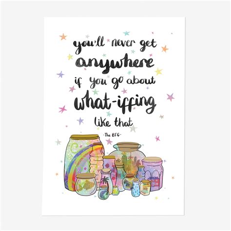 BFG Quote Illustration - Art Prints - Poppins & Co.