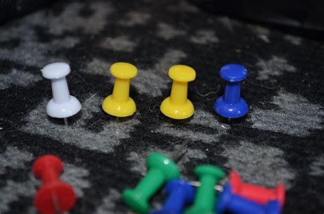 Push Pins Free Stock Photo - Public Domain Pictures