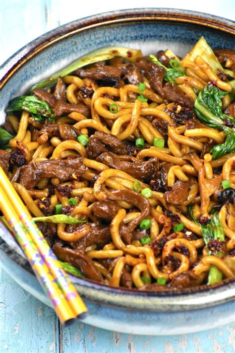 Shanghai Fried Noodles - GypsyPlate