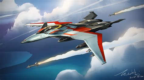 ArtStation - Jet fighter