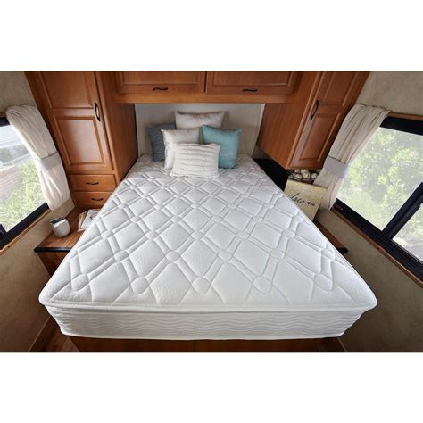 Zinus Deluxe Spring Pillow Top 10 in. Short Queen RV Mattress-HD-SPP ...