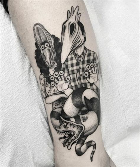 101 Best Beetlejuice Tattoo Designs You Need To See!