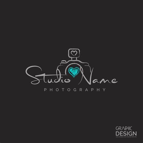 Buy Photography Logo Business Card Design, Premade Logo, Studio Logo, Heart Logo, Camera Logo ...