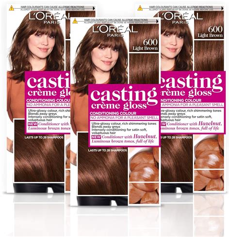 L'Oréal Paris Casting Crème Gloss Semi-Permanent Hair Dye, Ammonia-Free ...