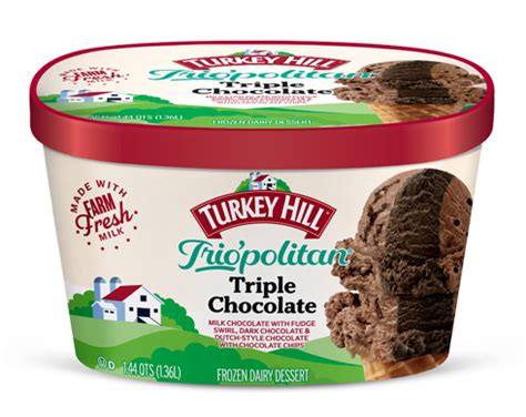 Turkey Hill Dairy | Triple Chocolate Trio'politan™