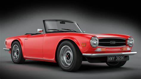 3d triumph tr6