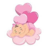 Sleeping Baby Free Vector Art - (990 Free Downloads)