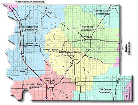 School Districts - Harrison County, Iowa