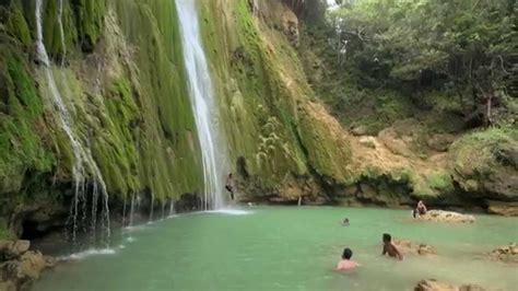 El Limón Waterfall, Samaná - YouTube