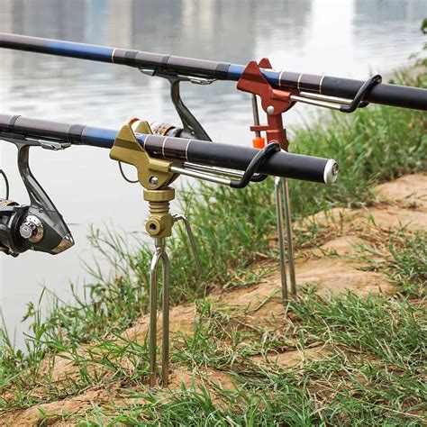 Adjustable Detachable Carp Fishing Rod Pod Stents Holder Fishing Pole ...