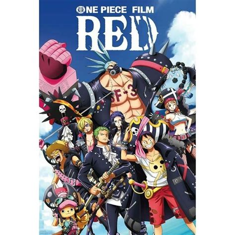 One Piece Movie - Full Crew Red - Poster Emporium