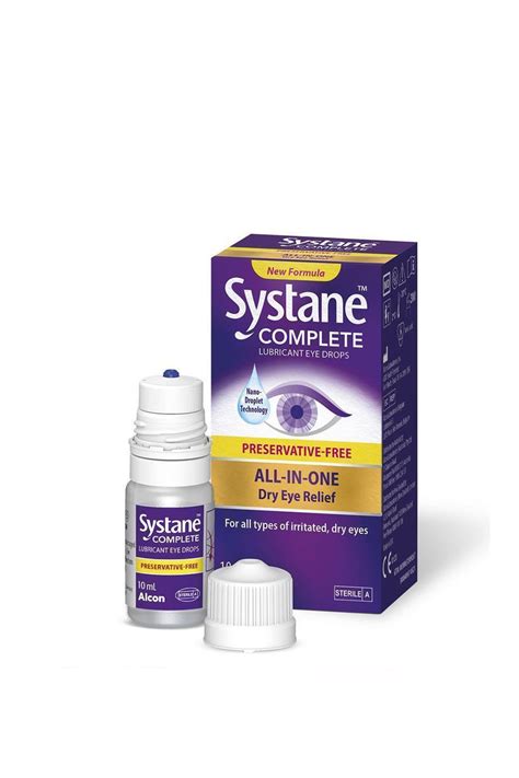 SYSTANE Complete Multi Dose Preservative Free Lubricant Eye Drops 10ml ...