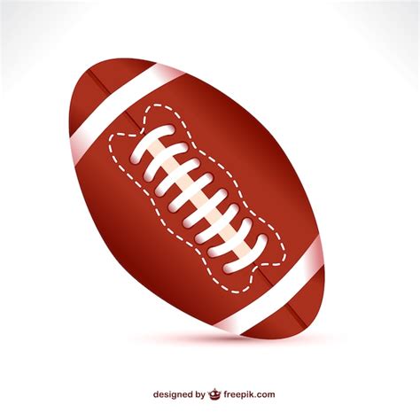 Free Vector | American football ball