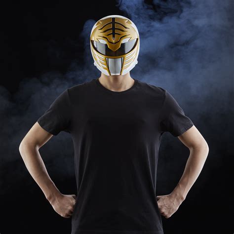 Lightning Collection Mighty Morphin White Ranger Helmet - PWRRNGR