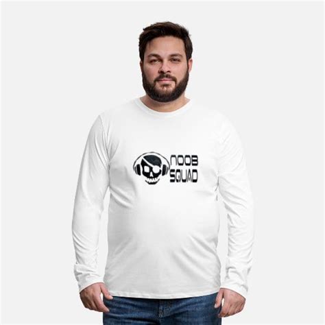 'Noob Squad | Official Cursed Noobs Merch' Men's Premium Longsleeve ...