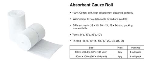 Absorbent Gauze Roll