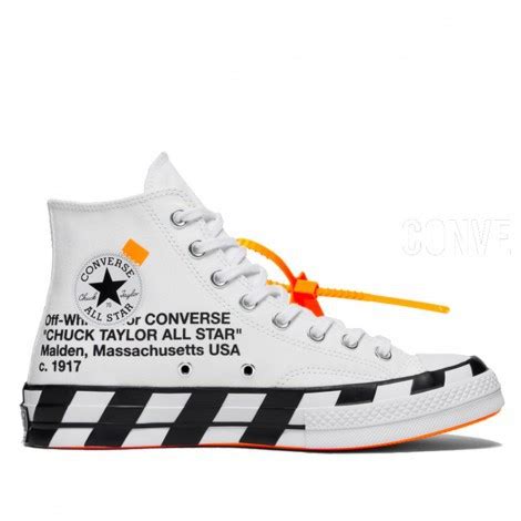 PROSPER - Converse Chuck Taylor All-Star 70s Hi x Off-White | Shopee ...