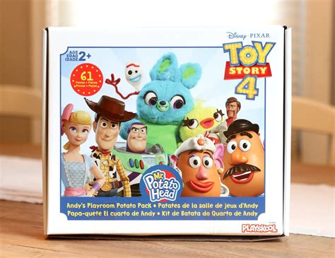 Dan the Pixar Fan: Toy Story 4: Mr. Potato Head Andy's Playroom Potato Pack Review—61 Piece ...