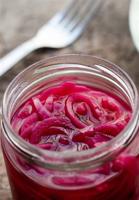 Quick Pickled Red Onions | Recipe | Onion recipes, Pickled red onions, Red onion recipes