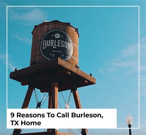 9 Reasons To Call Burleson, TX Home