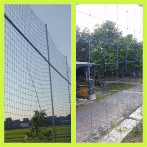 Jual Jaring Pagar Lapangan Voly 2,5 mm Jaring Lapangan Voli Jaring Lapangan Volly sepakbola ...