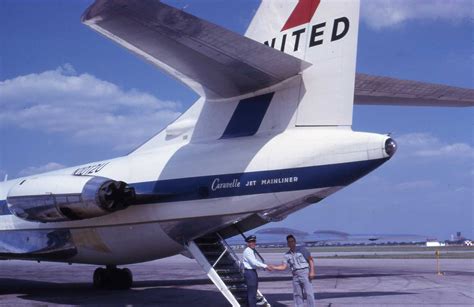United Airlines Caravelle Jet Mainliner | Probably early 196… | Flickr