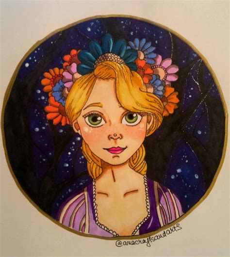 Rapunzel Fanart by anacraftsandarts on DeviantArt