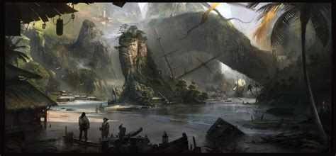 ArtStation - Pirate cove