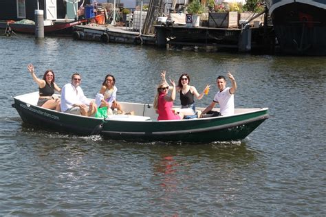 Boat Rental Amsterdam | 2 to 12 Persons - Eco Boats