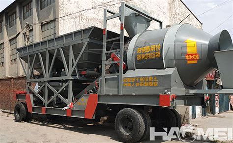 Portable Concrete Mixer - HAOMEI MACHINE