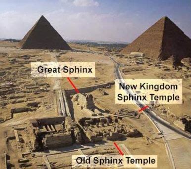 The Old and New Kingdom Sphinx Temples at Giza