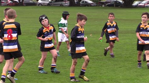 Border Junior Rugby Under 8's First Win 2017 - YouTube