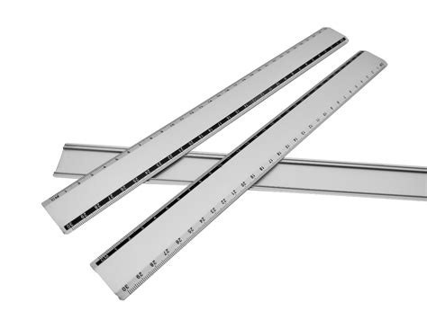 Steel Straight Edge Ruler - 30cm - Architecture - Archbox