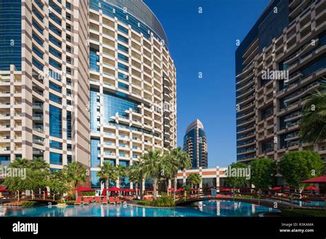 UAE, Abu Dhabi. Khalidiya Palace Hotel Stock Photo - Alamy