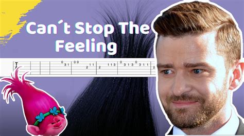 Can´t stop the feeling - Justin Timberlake / TROLLS (Guitar Tab ...