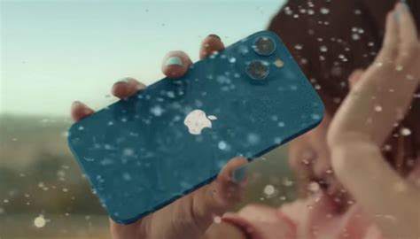 New iPhone 13 Ads Highlight Device's Splash Resistance and Ceramic Shield