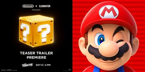 First Super Mario Bros. Movie Trailer Premiering At New York Comic-Con