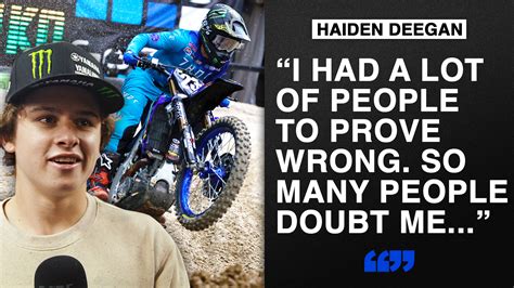 Haiden Deegan Talks Supercross Debut | Vital MX Interview - Motocross ...