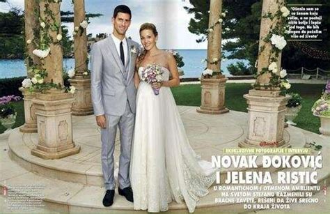 Novak Djokovic and Jelena Ristic's Wedding | Arabia Weddings