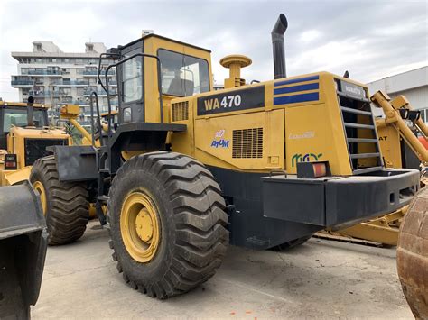 11L Displacement 6 Cylinders 260HP Used KOMATSU Loader