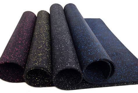 Commercial Fire Resistance B1 EPDM Gym Rolls Rubber Floor Mat