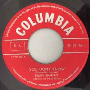 Helen Shapiro - You Don't Know (1961, Vinyl) | Discogs