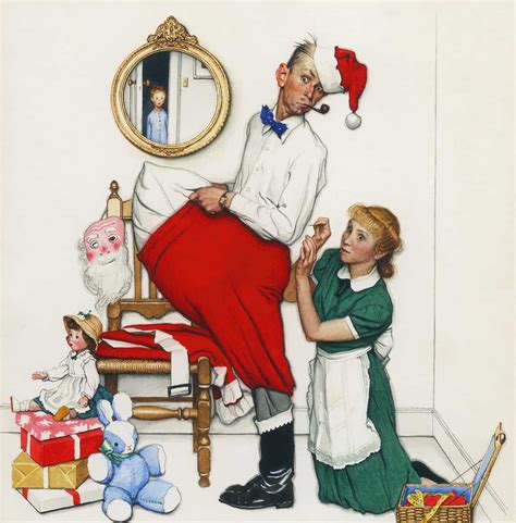 Norman Rockwell's Christmas: Original Art for Hallmark Cards - Hallmark Art Collection