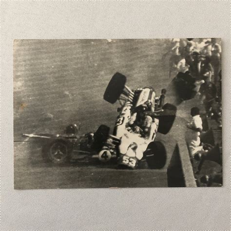 Vintage Indy 500 Crash Wreck Indianapolis 500 Racing Photo Photograph ...