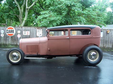 1929 Ford model A sedan, Hot Rod | The H.A.M.B.