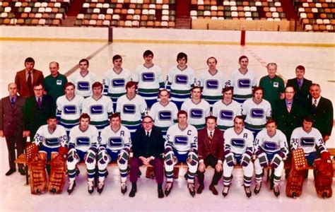 Vancouver Canucks 1970 - First Vancouver Canucks Team / NHL | HockeyGods